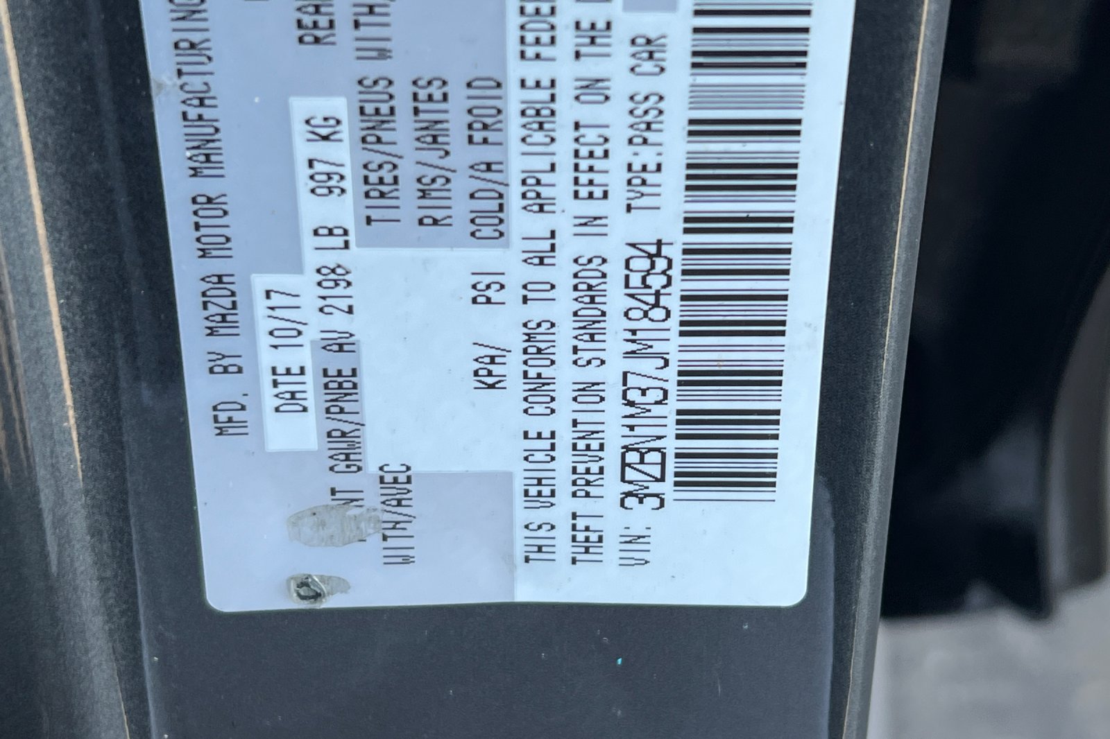Used 2018 MAZDA MAZDA3 Grand Touring FWD image 28