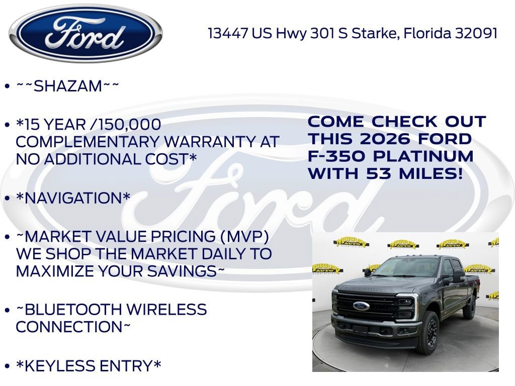 New 2026 Ford F350 Platinum image 5