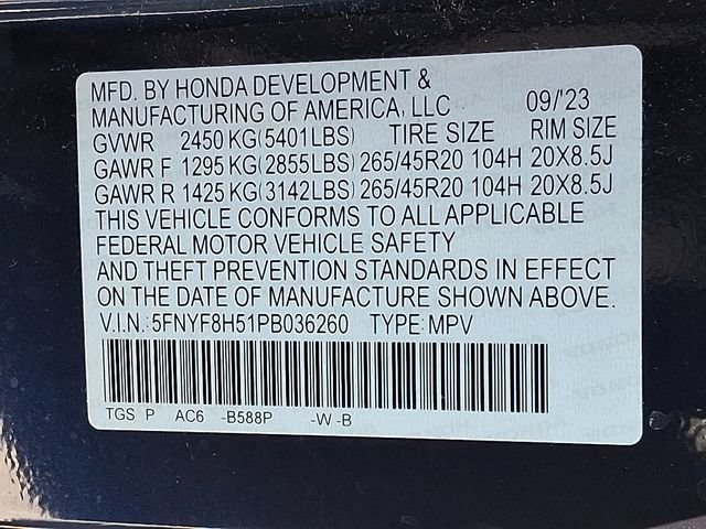 Used 2023 Honda Passport EX-L image 28