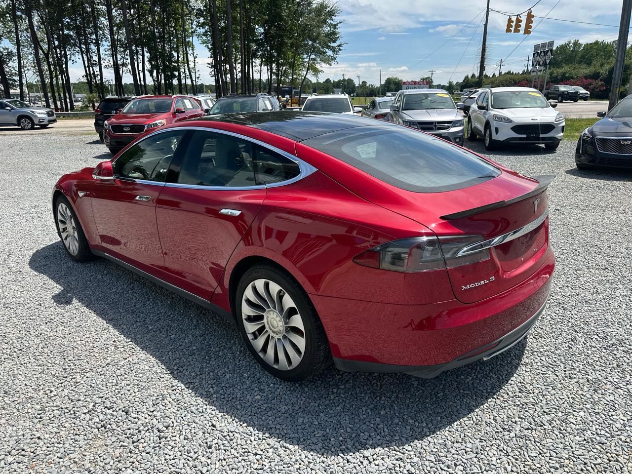Used 2015 Tesla Model S P85D AWD/4WD image 3