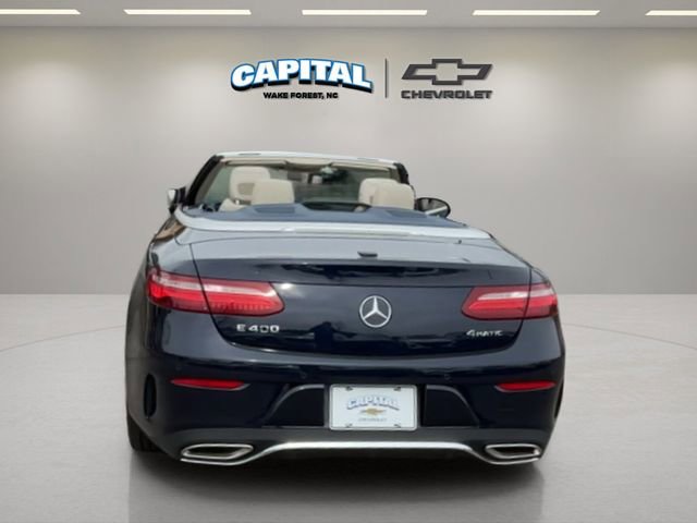 Used 2018 Mercedes-Benz E 400 4MATIC Cabriolet image 4
