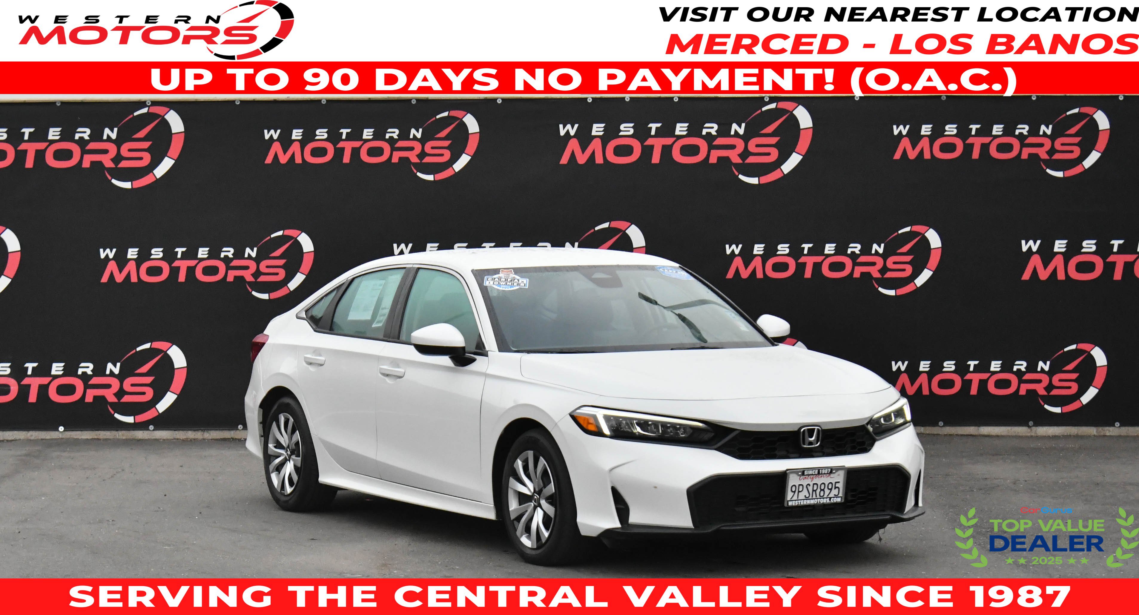 Used 2025 Honda Civic LX