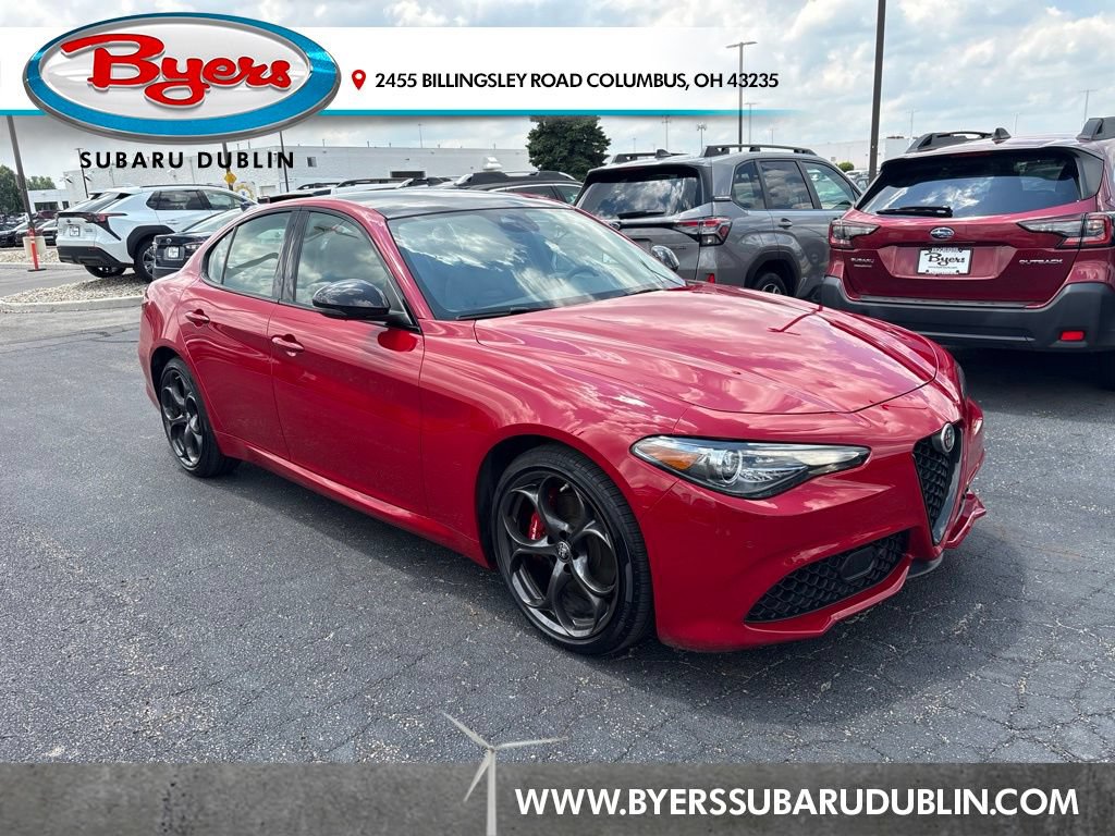 Used 2019 Alfa Romeo Giulia Ti Sport w/ Quick Order Package 22S Sport AWD/4WD image 1