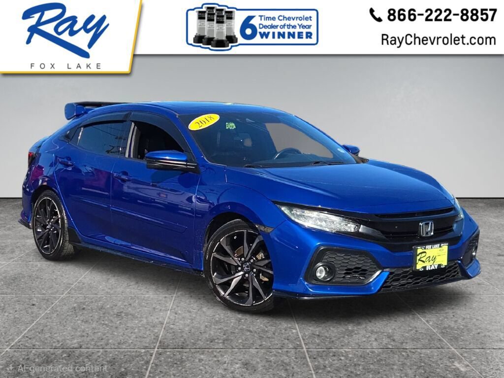 Used 2018 Honda Civic Sport Touring image 1