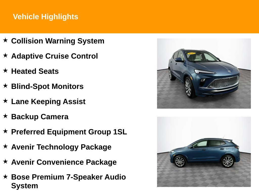 Used 2025 Buick Encore GX Avenir w/ Avenir Technology Package FWD image 2