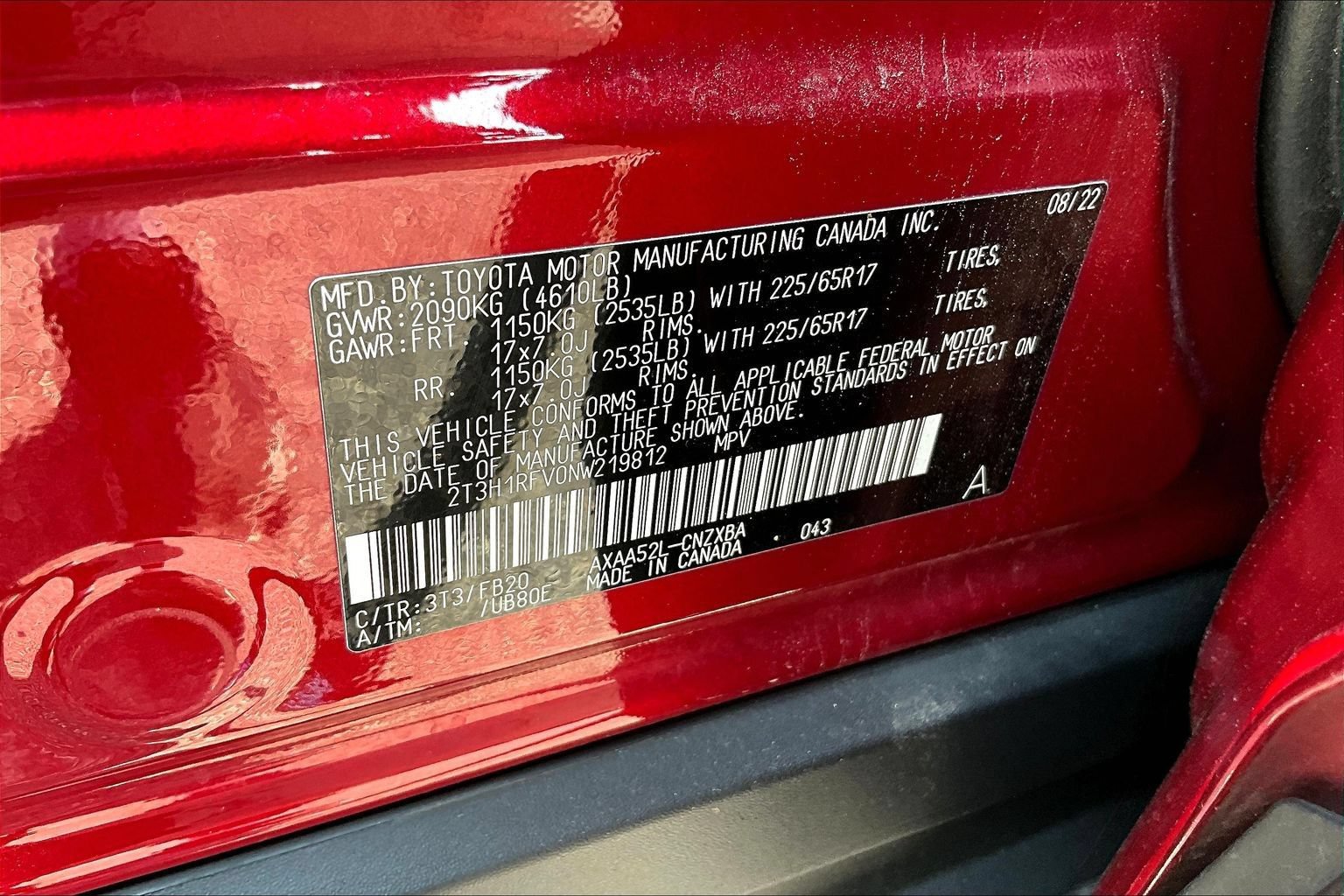 Used 2022 Toyota RAV4 LE FWD image 16