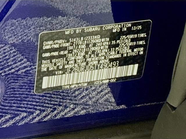 New 2026 Subaru Outback Touring XT image 34