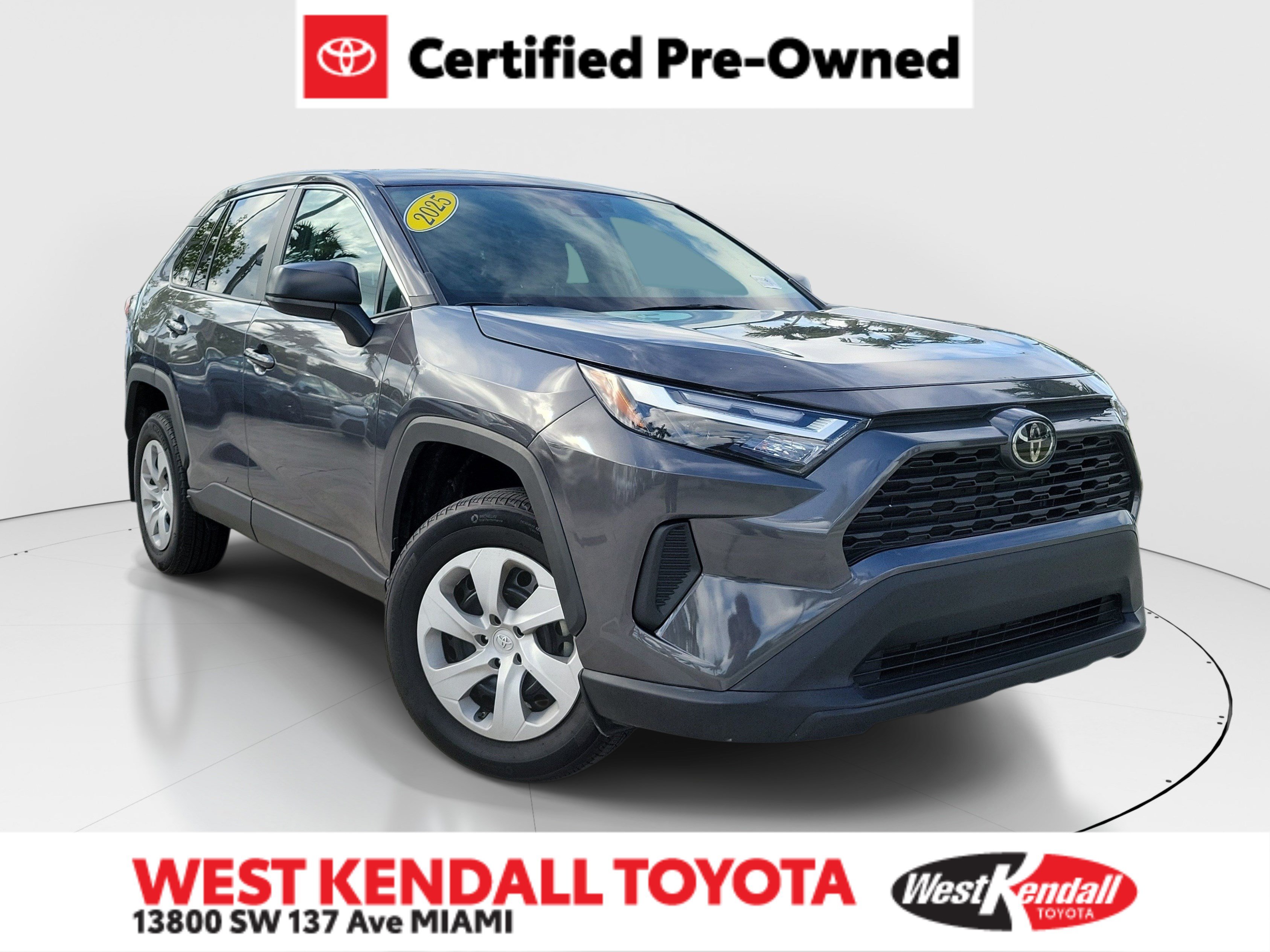 Certified 2025 Toyota RAV4 LE