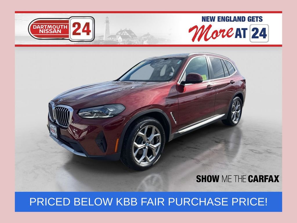 Used 2022 BMW X3 xDrive30i w/ Premium Package 2