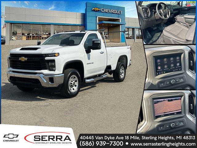 Certified 2025 Chevrolet Silverado 2500 W/T w/ WT/CX Safety Package