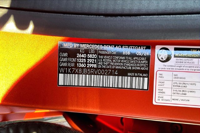 Certified 2024 Mercedes-Benz AMG GT 63 image 28
