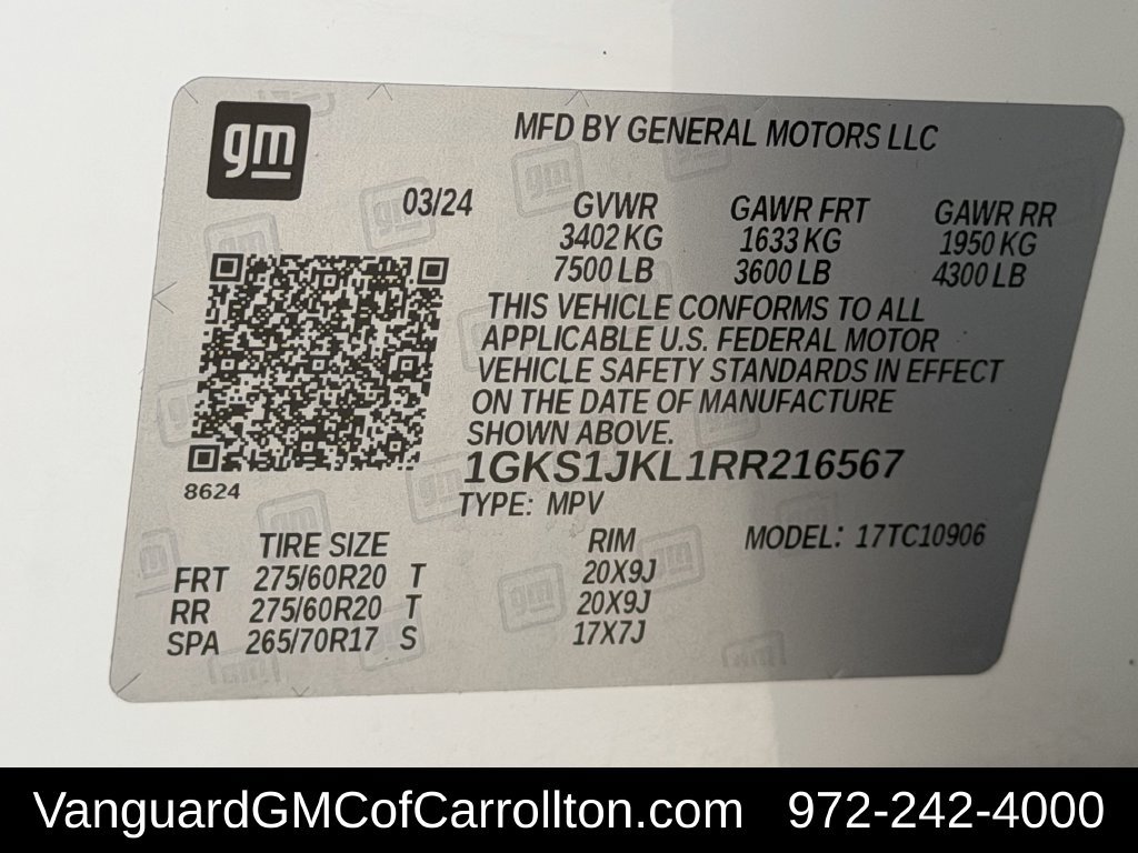 Used 2024 GMC Yukon XL Denali RWD image 39
