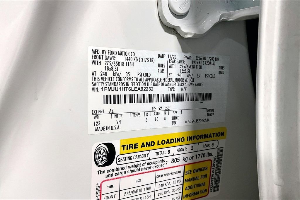 Used 2020 Ford Expedition XLT w/ Equipment Group 201A image 42