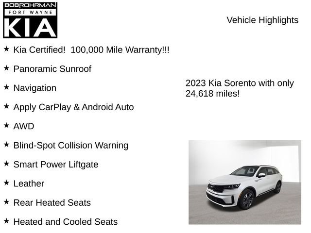 Certified 2023 Kia Sorento SX Prestige image 8