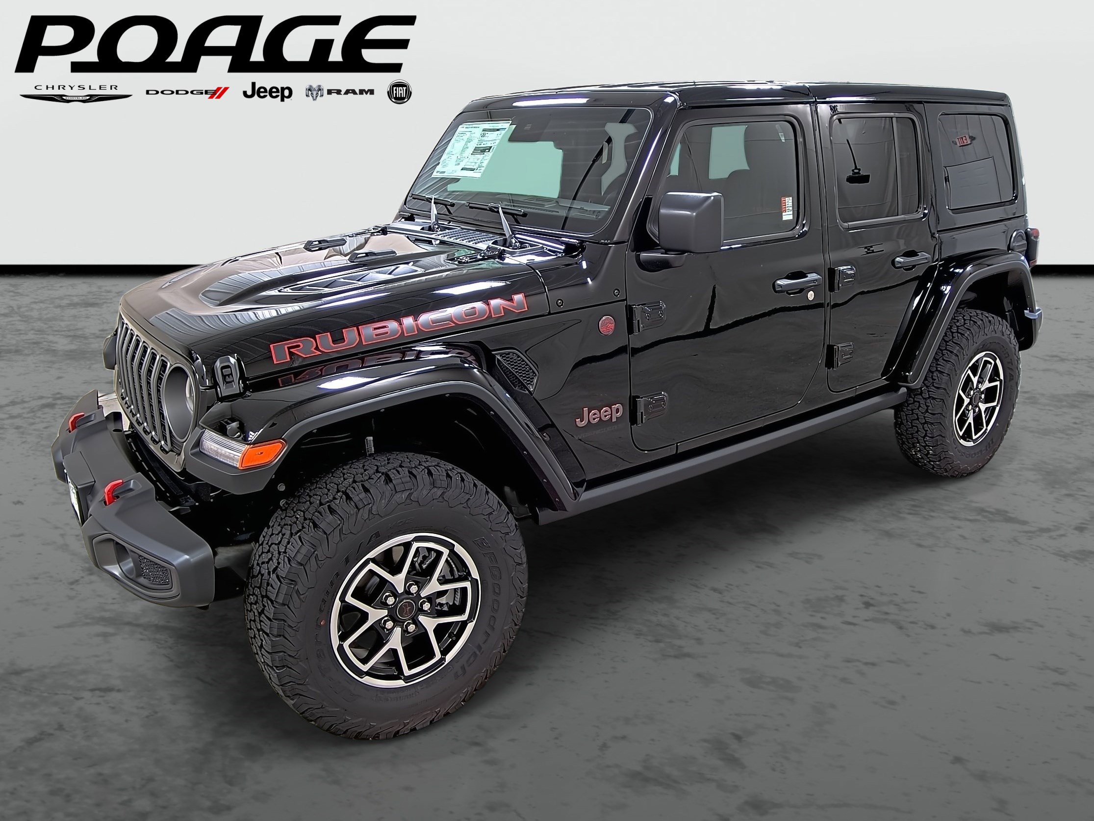 New 2025 Jeep Wrangler Unlimited Rubicon image 1