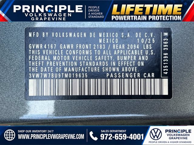 New 2026 Volkswagen Jetta SE FWD image 25