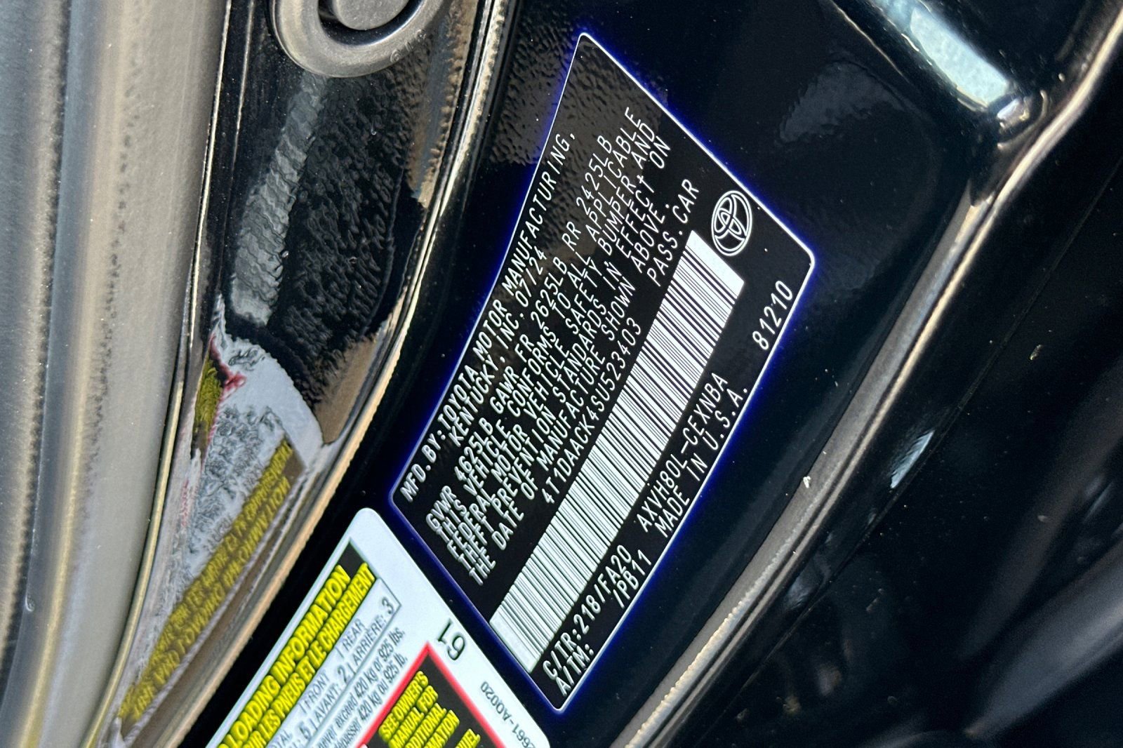 Certified 2025 Toyota Camry LE FWD image 29
