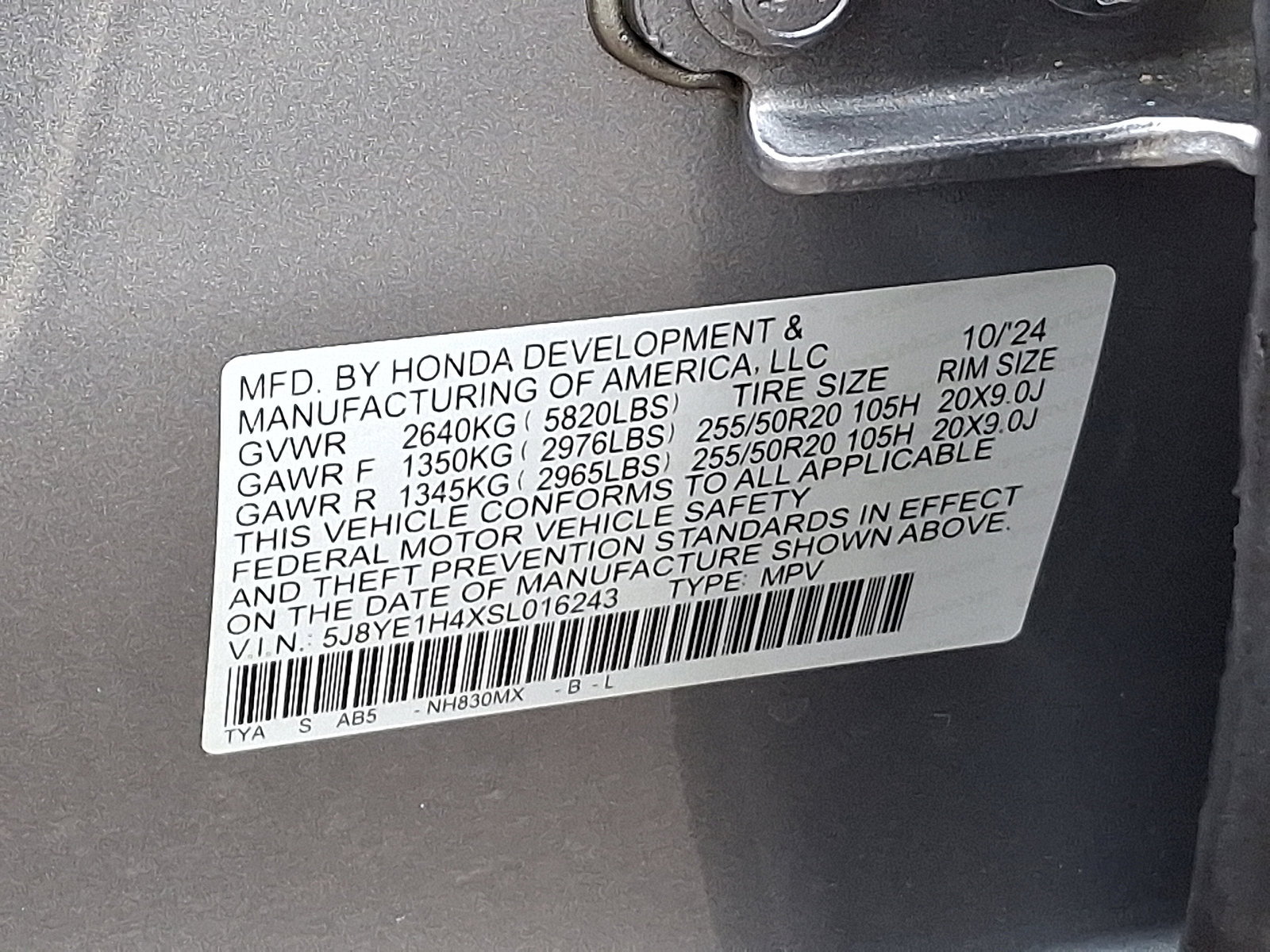 Certified 2025 Acura MDX w/ Technology Package image 29