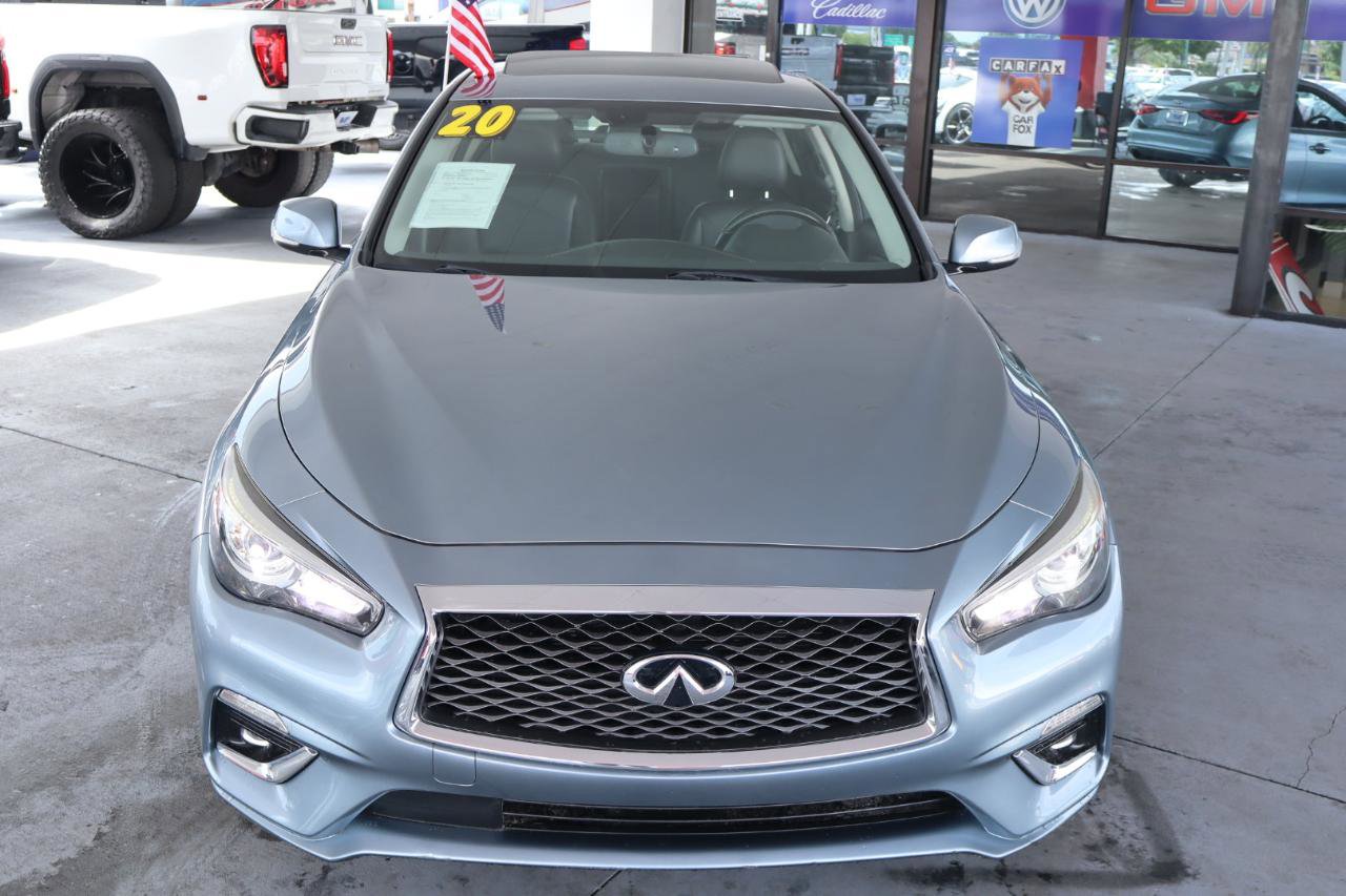 Used 2020 INFINITI Q50 Luxe RWD image 10