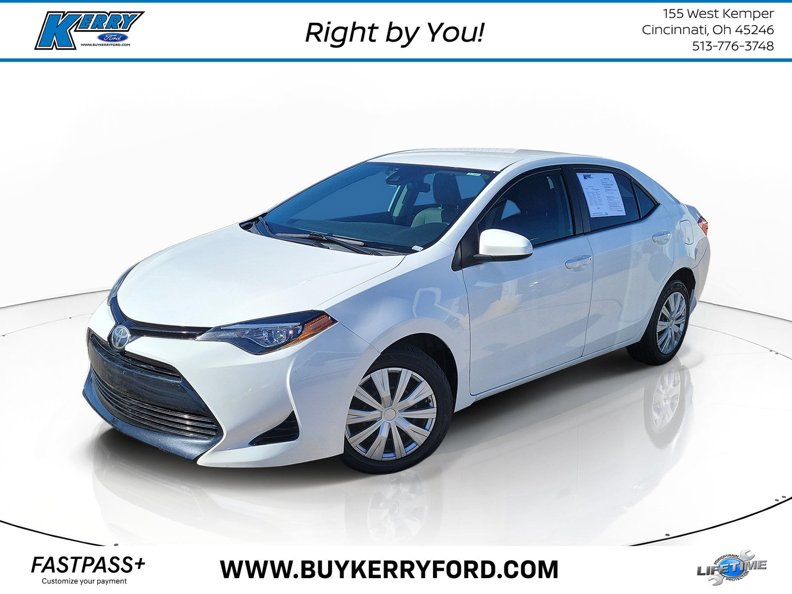 Used 2017 Toyota Corolla LE w/ Carpet Mat Package (TMS) FWD 360° Tour