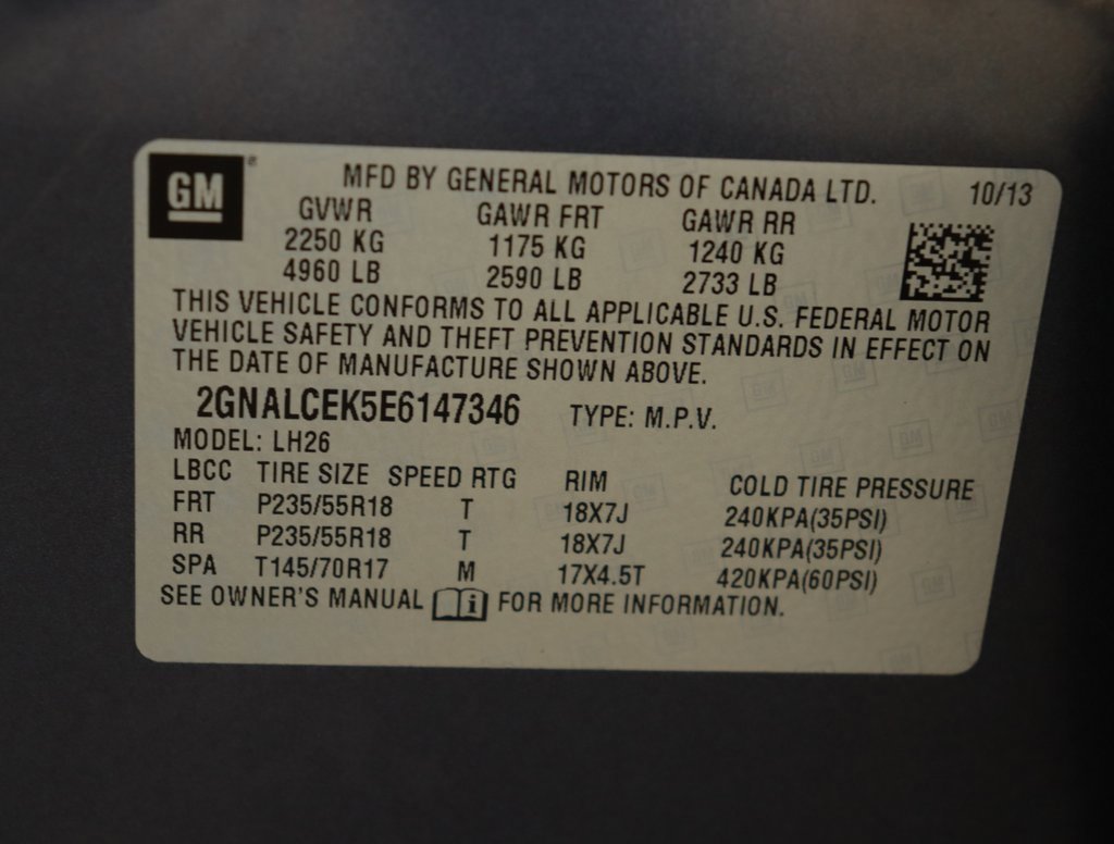 Used 2014 Chevrolet Equinox LT image 34