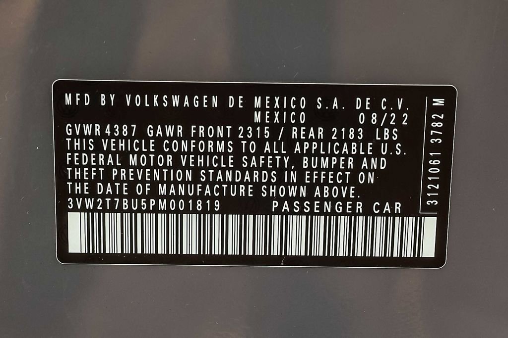 Used 2023 Volkswagen Jetta GLI Autobahn w/ GLI Black Package image 28