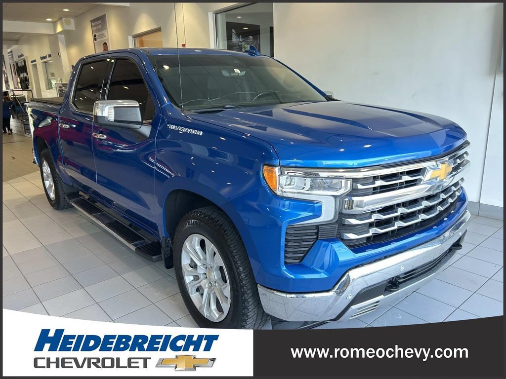 Certified 2022 Chevrolet Silverado 1500 LTZ w/ Technology Package AWD/4WD image 1