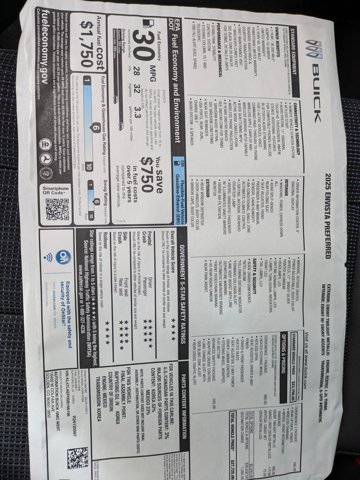 New 2025 Buick Envista Preferred w/ Convenience I Package image 17