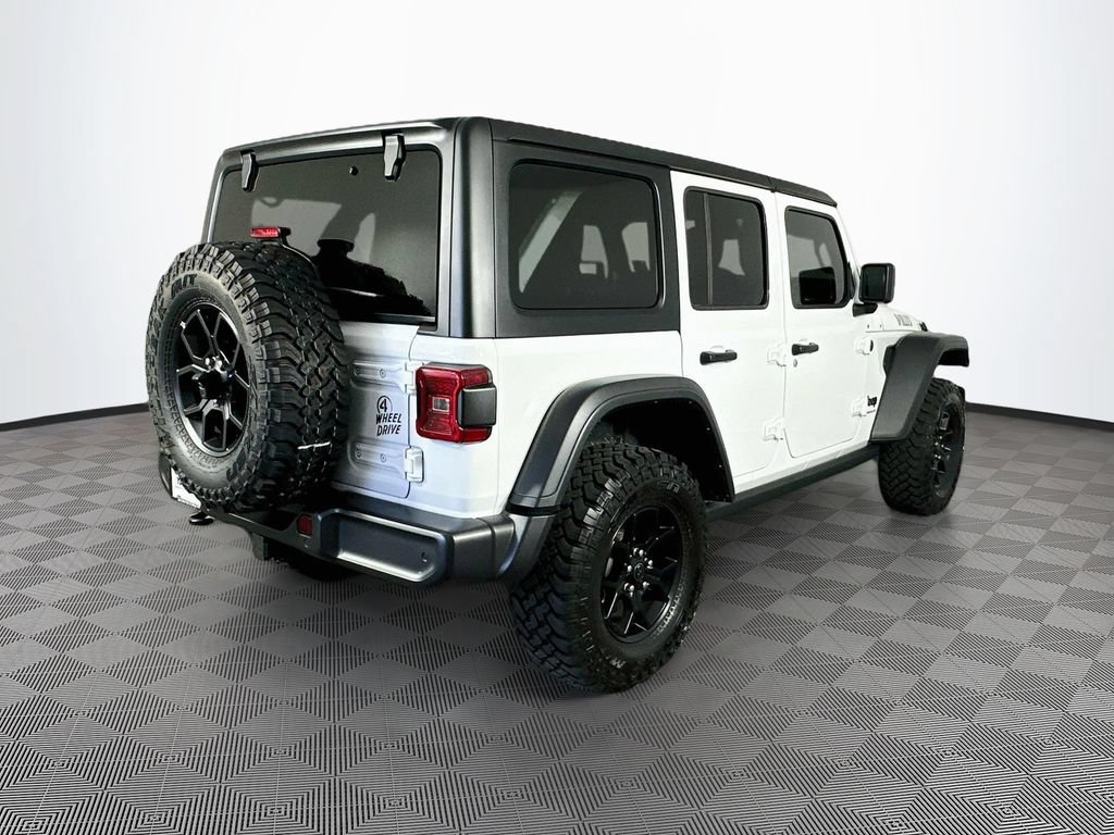 Certified 2025 Jeep Wrangler Unlimited Sport AWD/4WD image 12