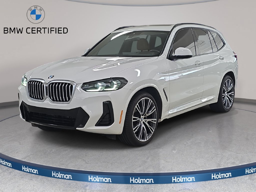 Certified 2022 BMW X3 sDrive30i w/ M Sport Package 2