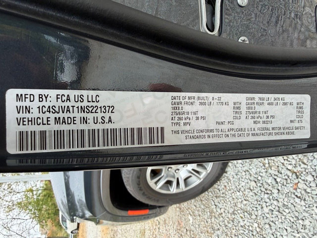 Used 2022 Jeep Wagoneer Series I AWD/4WD image 13