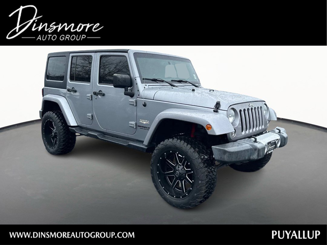 Used 2015 Jeep Wrangler Unlimited Sahara w/ Trailer Tow Group AWD/4WD image 1