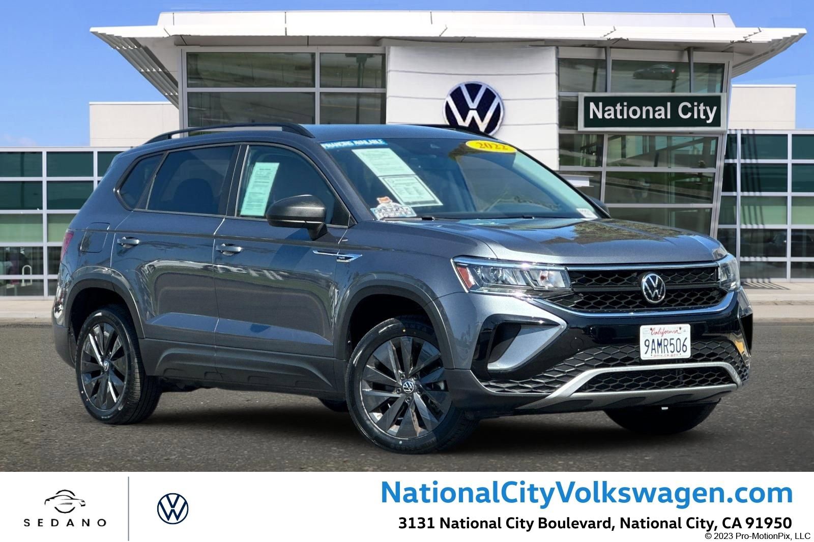 Certified 2022 Volkswagen Taos S w/ IQ Drive S Package