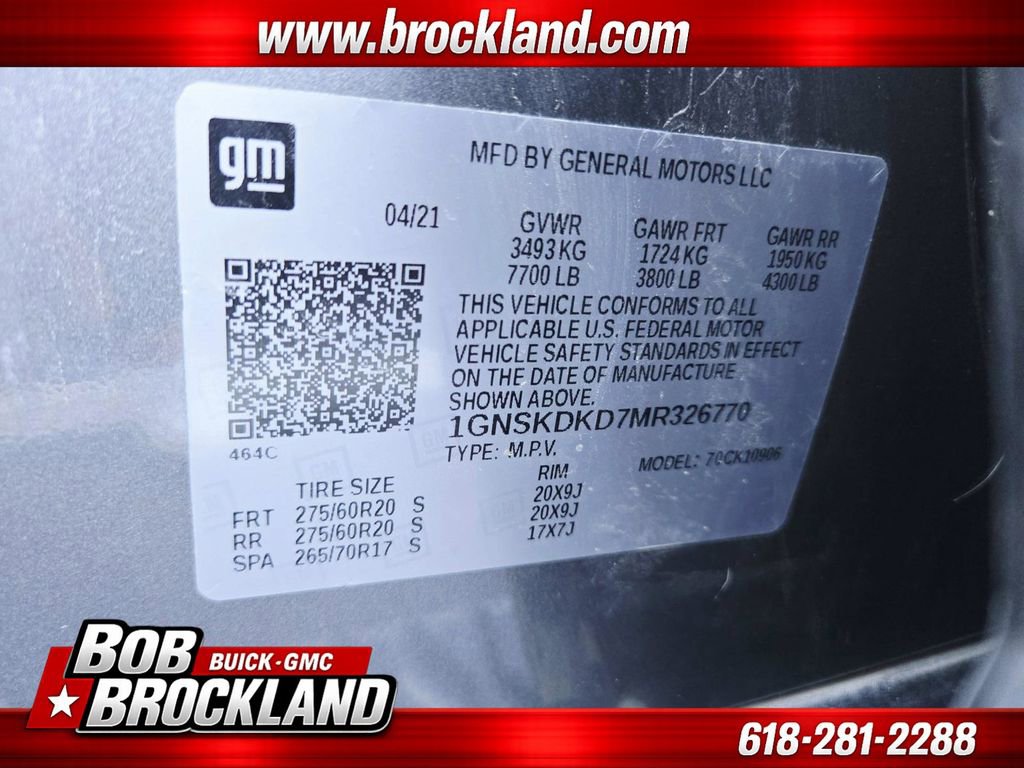 Used 2021 Chevrolet Suburban Z71 w/ Z71 Off-Road Package image 42