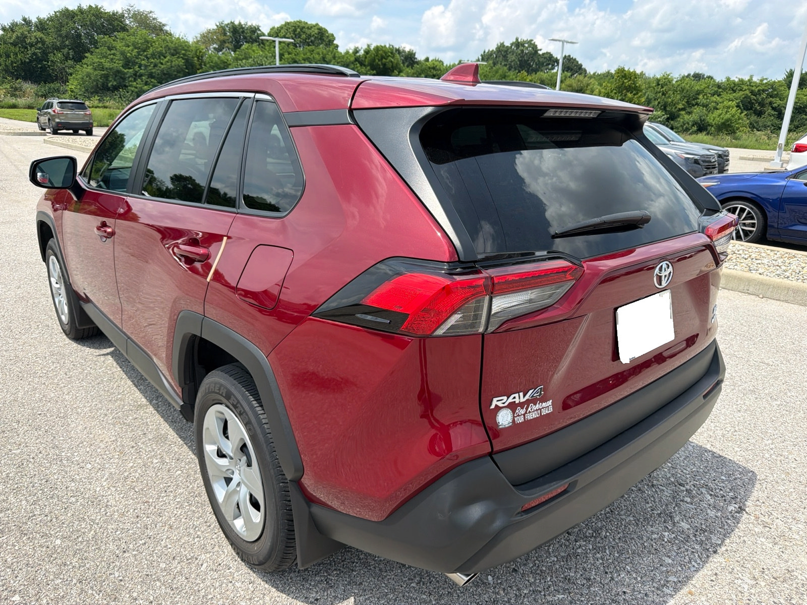 Used 2020 Toyota RAV4 LE w/ All Weather Liner Package AWD/4WD image 9