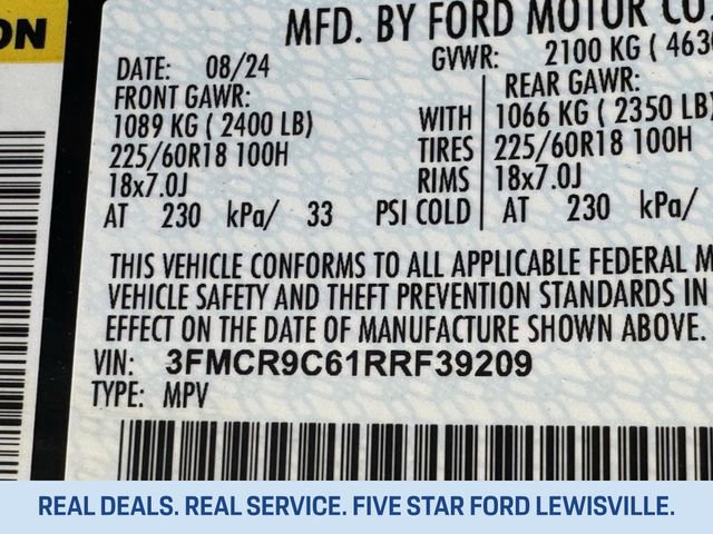 Certified 2024 Ford Bronco Sport Outer Banks image 31