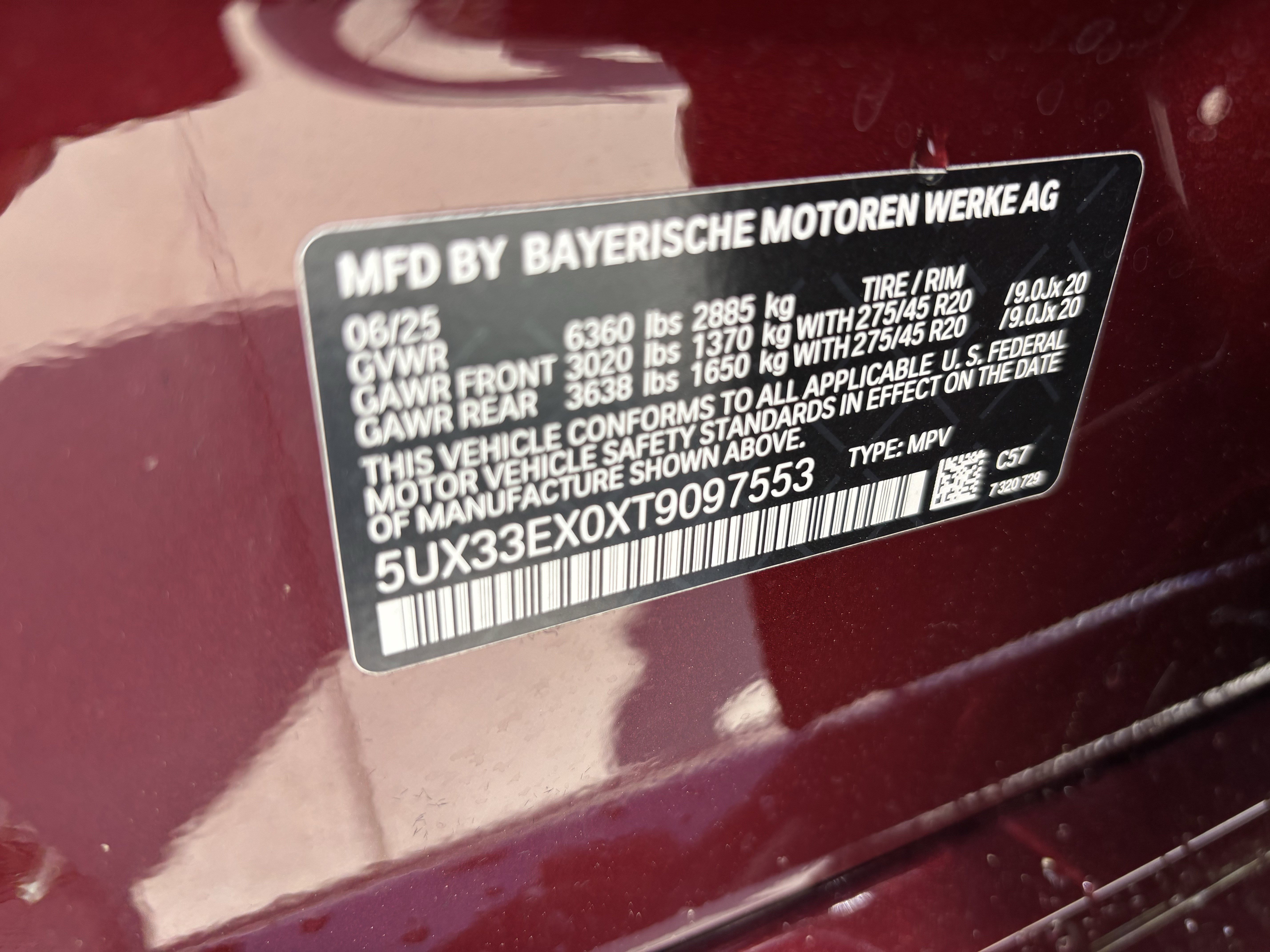 Certified 2026 BMW X6 xDrive40i AWD/4WD image 37