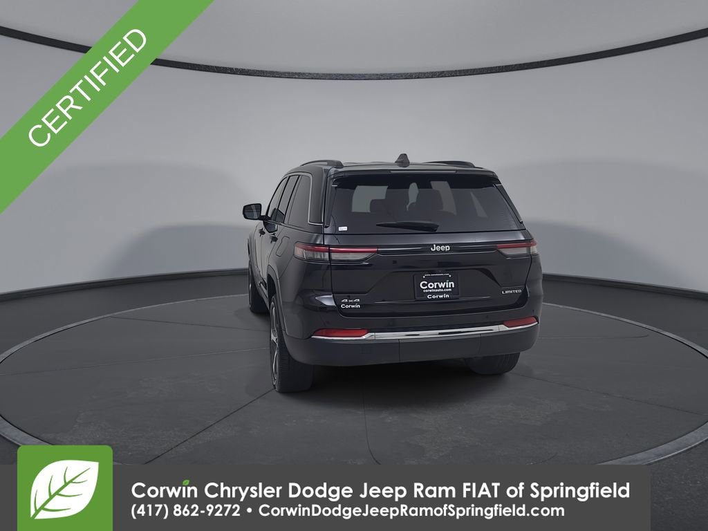 Certified 2023 Jeep Grand Cherokee Limited AWD/4WD image 12