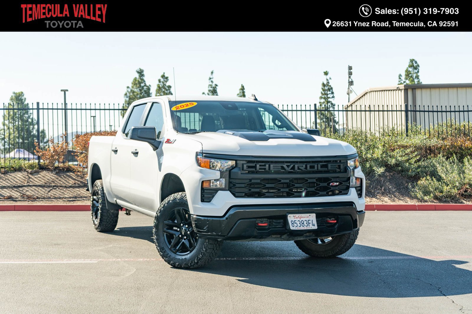 Used 2025 Chevrolet Silverado 1500 Custom Trail Boss