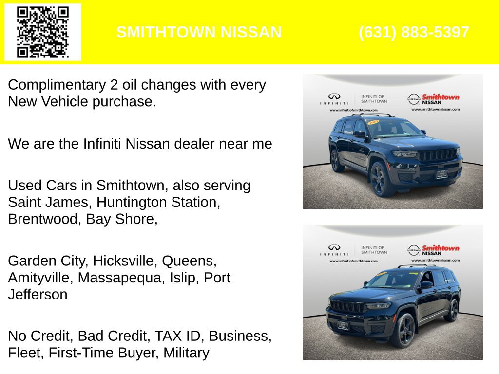 Used 2023 Jeep Grand Cherokee L Laredo AWD/4WD image 2