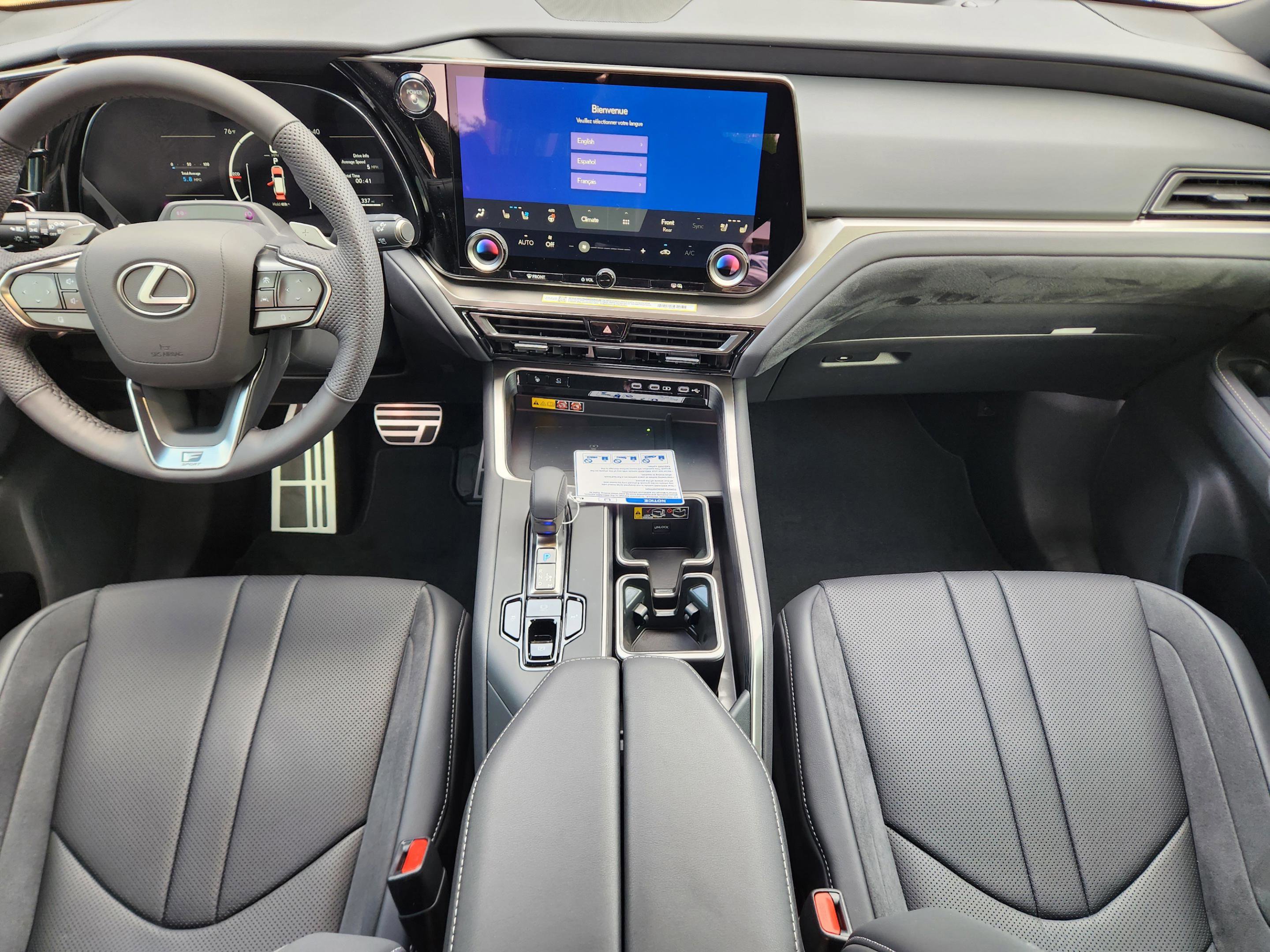 New 2026 Lexus TX 500h AWD image 16