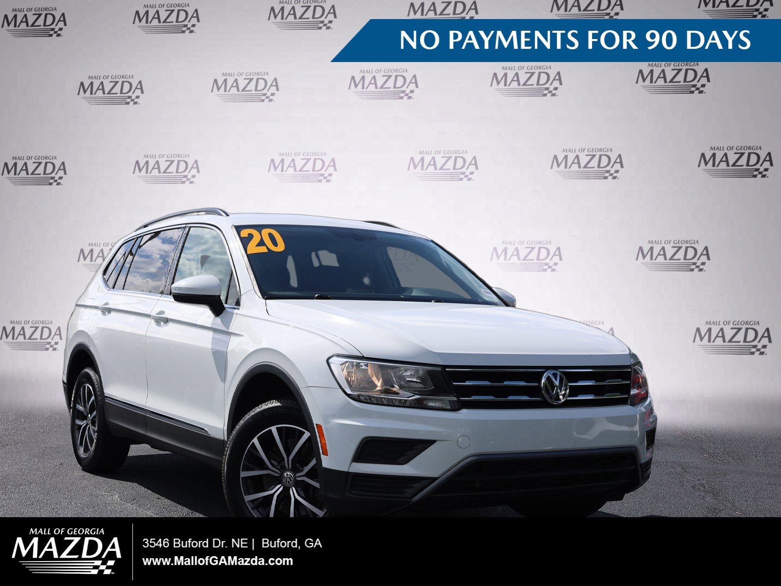 Used 2020 Volkswagen Tiguan S AWD/4WD image 1
