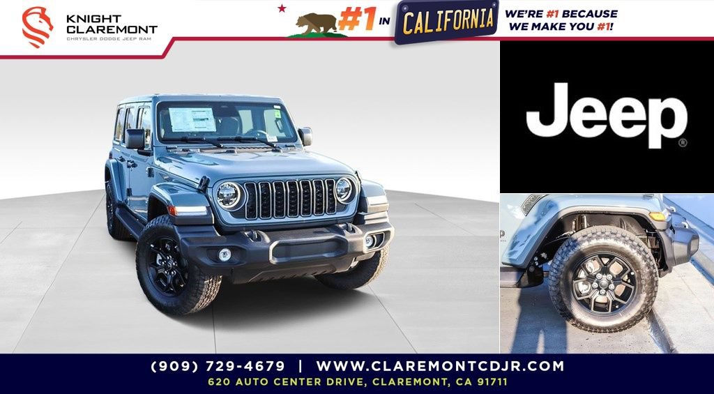 New 2026 Jeep Wrangler Unlimited Sport AWD/4WD 360° Tour