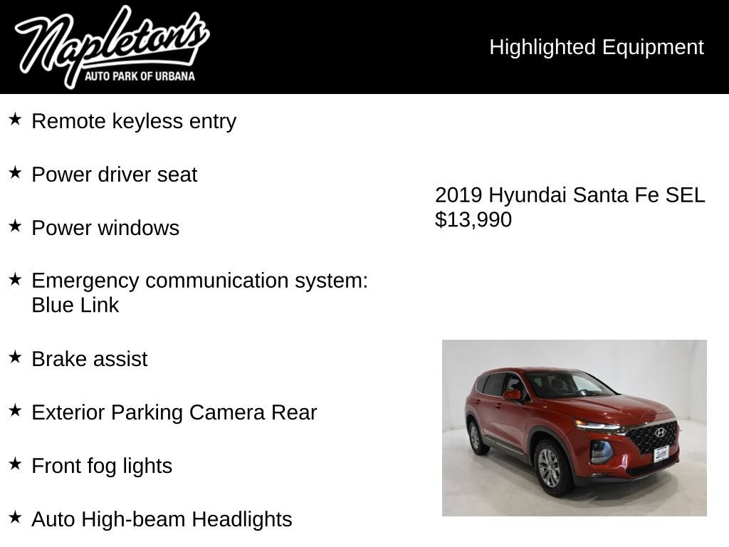 Used 2019 Hyundai Santa Fe SEL FWD image 15