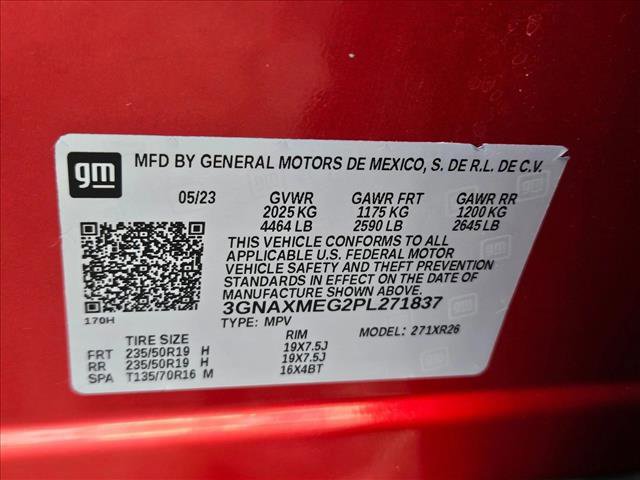 Certified 2023 Chevrolet Equinox RS image 21