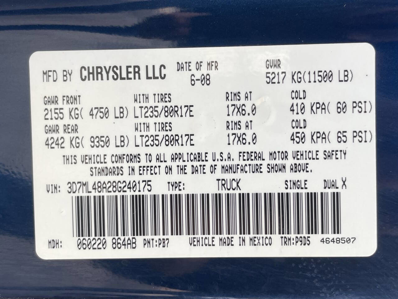 Used 2008 Dodge Ram 3500 Truck ST RWD image 29