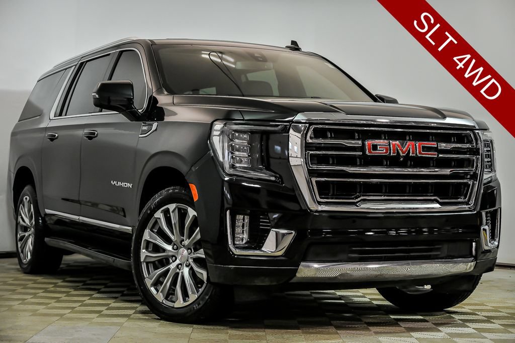 Used 2022 GMC Yukon XL SLT w/ SLT Premium Package AWD/4WD image 1