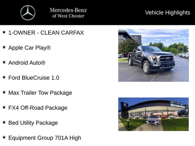 Used 2023 Ford F150 Platinum w/ Equipment Group 701A High AWD/4WD image 5