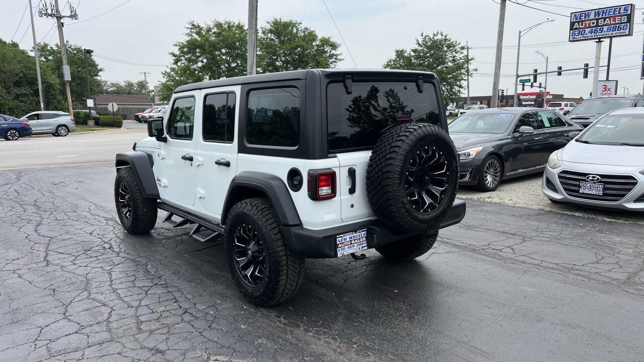 Used 2018 Jeep Wrangler Unlimited Sport image 3