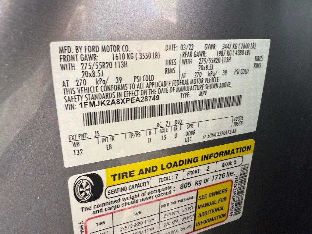 Used 2023 Ford Expedition Max Limited image 28